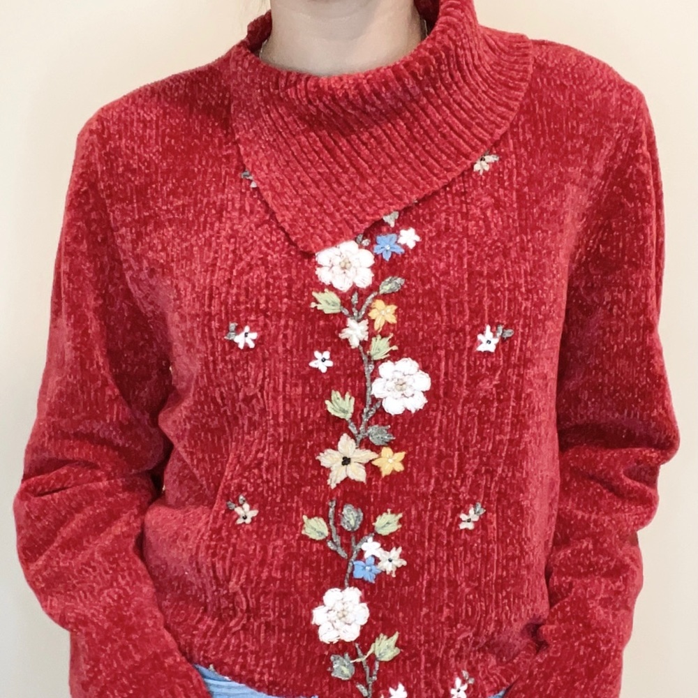Vintage red sweater